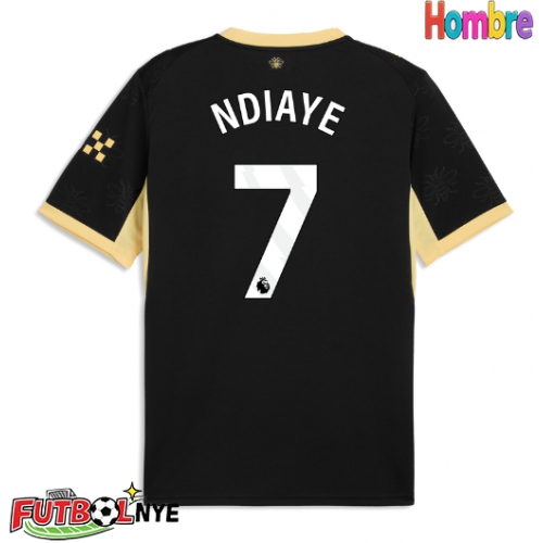 Camiseta Manchester City Iliman Ndiaye #7 Visitante Equipación 2026-27 manga corta